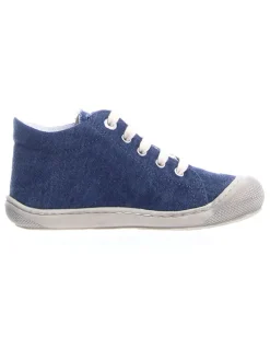 Leder-Lauflernschuhe "Cocoon" in Blau