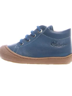 Leder-Lauflernschuhe "Cocoon" in Blau