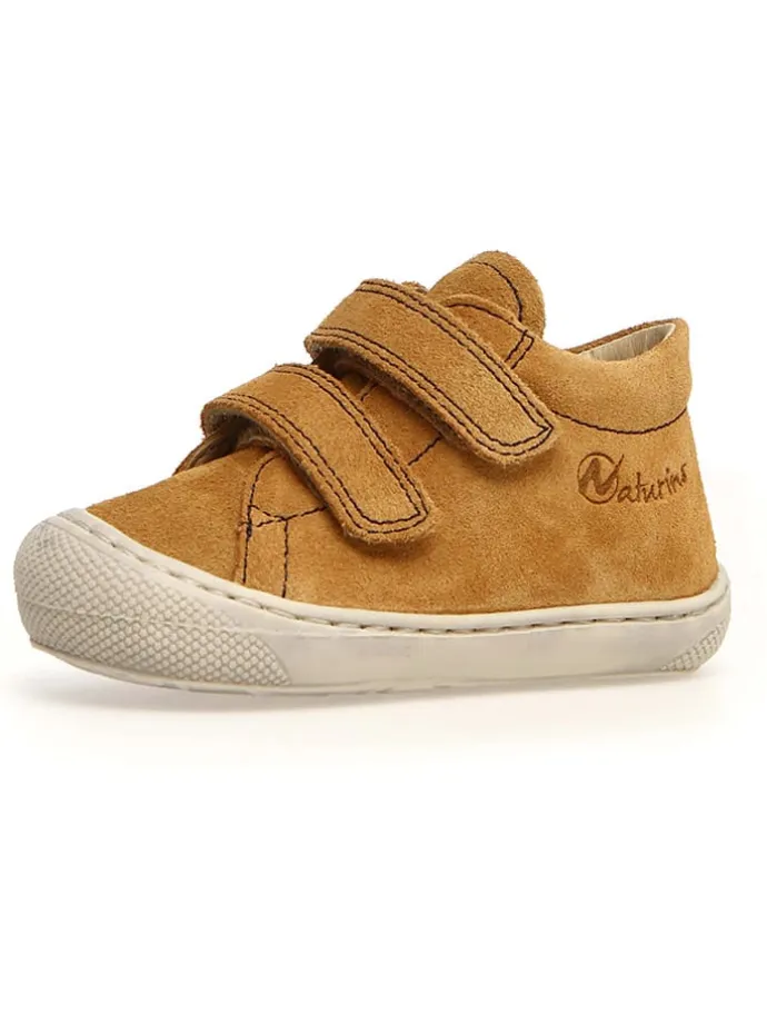 Leder-Lauflernschuhe "Cocoon" in Hellbraun