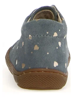 Leder-Lauflernschuhe "Cocoon" in Hellblau