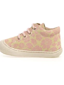 Leder-Lauflernschuhe "Cocoon" in Rosa