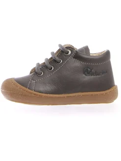 Leder-Lauflernschuhe "Cocoon" in Anthrazit