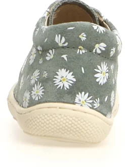 Leder-Lauflernschuhe "Cocoon" in Grün