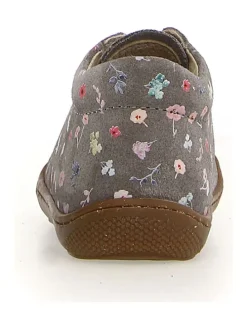 Leder-Lauflernschuhe "Cocoon" in Bunt/ Grau