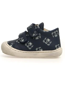 Leder-Lauflernschuhe "Cocoon" in Dunkelblau