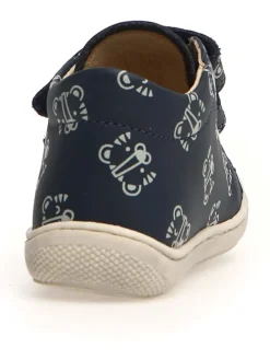 Leder-Lauflernschuhe "Cocoon" in Dunkelblau