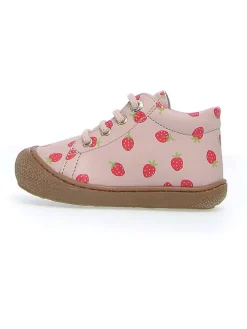 Leder-Lauflernschuhe "Cocoon" in Rosa