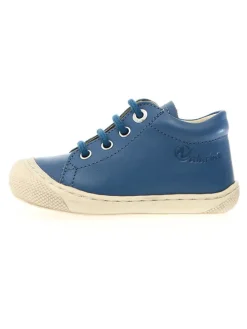 Leder-Lauflernschuhe "Cocoon" in Blau