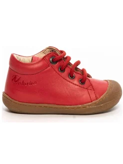 Leder-Lauflernschuhe "Cocoon" in Rot