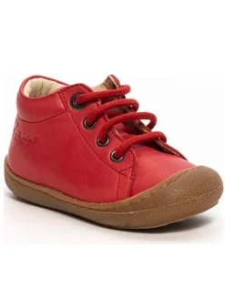 Leder-Lauflernschuhe "Cocoon" in Rot