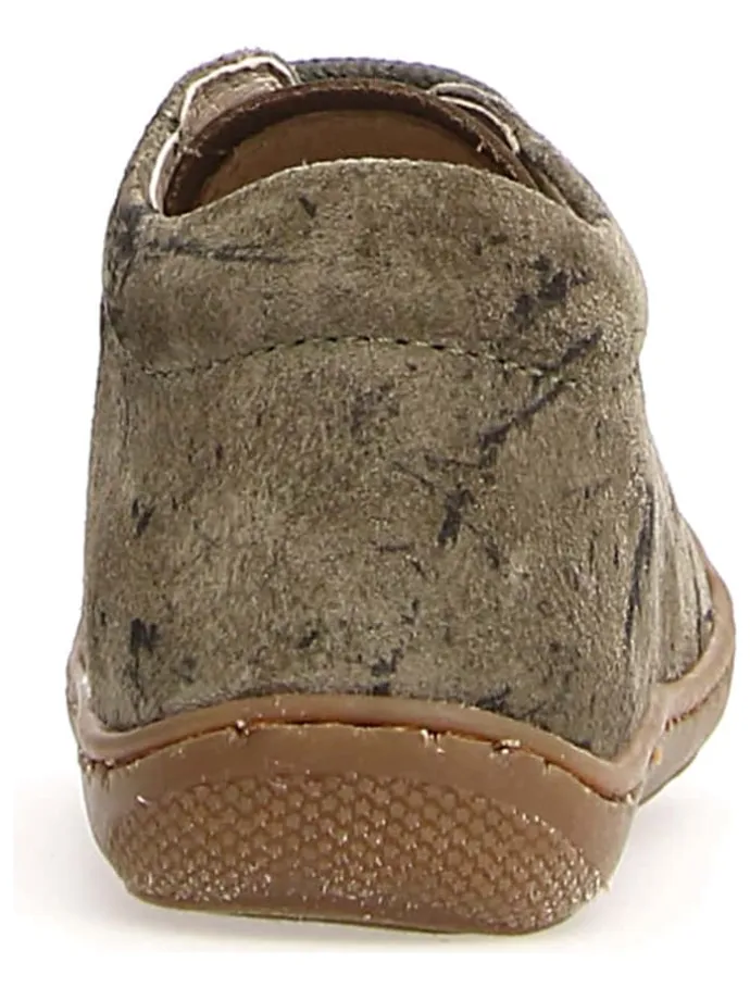 Leder-Lauflernschuhe "Cocoon" in Grün
