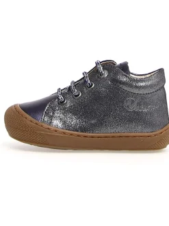 Leder-Lauflernschuhe "Cocoon" in Dunkelblau