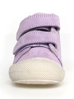 Leder-Lauflernschuhe "Cocoon" in Lila