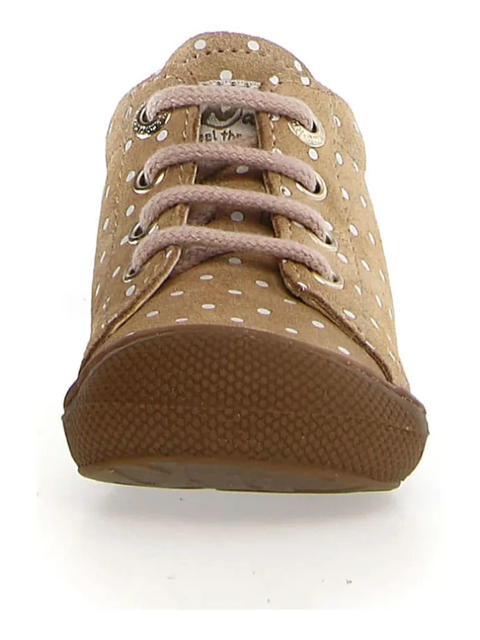 Leder-Lauflernschuhe "Cocoon" in Beige