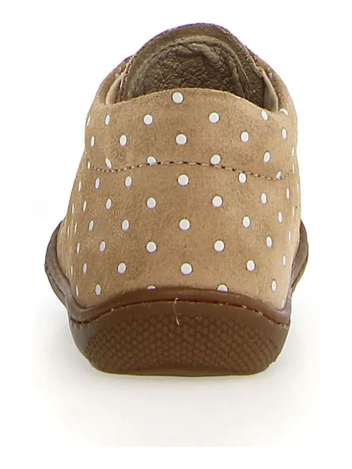 Leder-Lauflernschuhe "Cocoon" in Beige