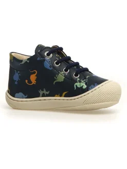 Leder-Lauflernschuhe "Cocoon" in Dunkelblau