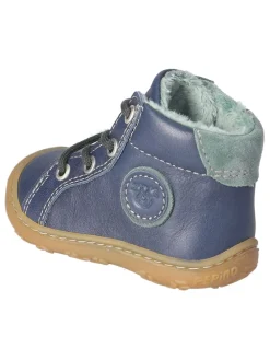 Leder-Lauflernschuhe "Georgie" in Dunkelblau