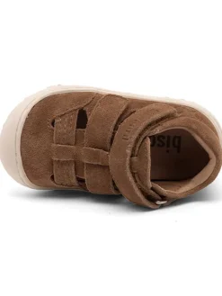 Leder-Lauflernschuhe in Braun