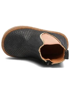 Leder-Lauflernschuhe in Dunkelblau