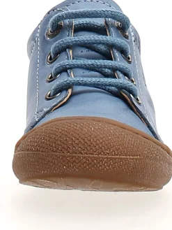 Leder-Lauflernschuhe in Hellblau