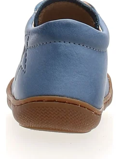 Leder-Lauflernschuhe in Hellblau