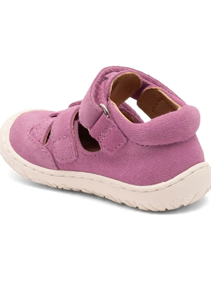 Leder-Lauflernschuhe in Lila