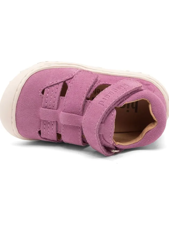 Leder-Lauflernschuhe in Lila