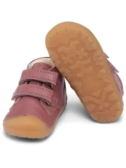 Leder-Lauflernschuhe in Rosa