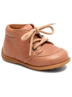 Leder-Lauflernschuhe in Rosa