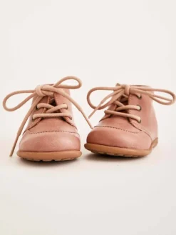 Leder-Lauflernschuhe in Rosa