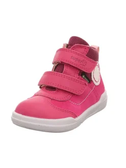 Leder-Lauflernschuhe "Superfree" in Pink