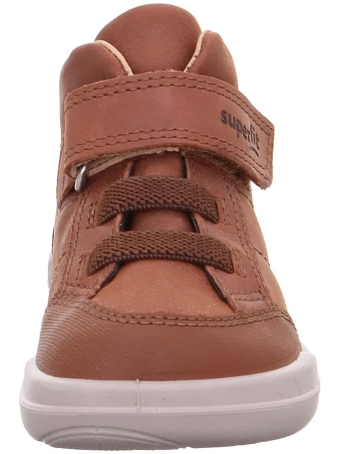 Leder-Lauflernschuhe "Superfree" in Braun