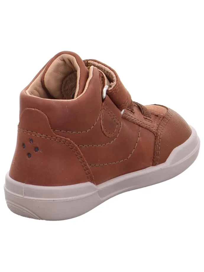 Leder-Lauflernschuhe "Superfree" in Braun