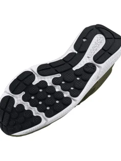 Leder-Laufschuhe in Khaki