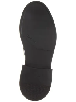 Leder-Loafer in Schwarz