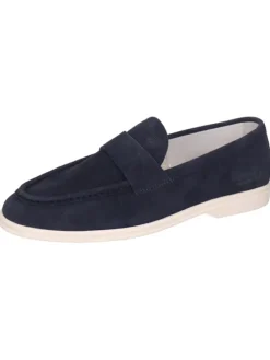 Leder-Mokassins "Adley 23" in Dunkelblau