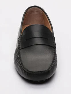 Leder-Mokassins "Cole" in Schwarz