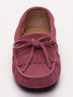 Leder-Mokassins "Emma" in Pink