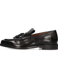 Leder-Mokassins "Gianna 11" in Schwarz