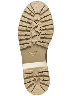 Leder-Mokassins in Beige