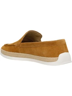 Leder-Mokassins in Hellbraun