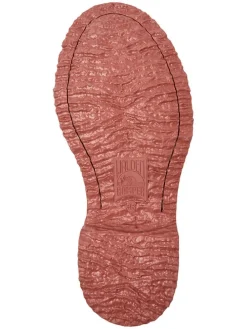 Leder-Mokassins in Rot