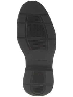 Leder-Mokassins in Schwarz