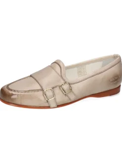 Leder-Mokassins "Julietta 3" in Beige