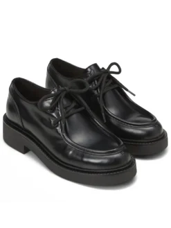 Leder-Mokassins "Perla" in Schwarz