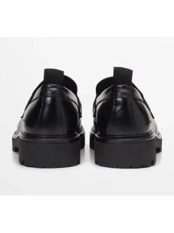 Leder-Mokassins "Phil" in Schwarz