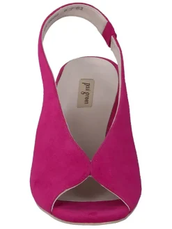 Leder-Peptoes in Pink