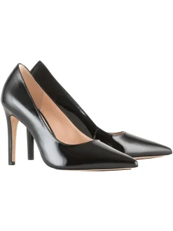 Leder-Pumps "Boulevard 90" in Schwarz