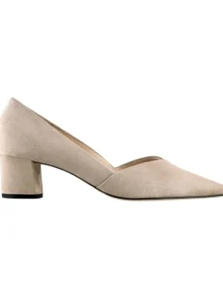 Leder-Pumps "Boulevard 45" in Beige