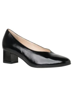 Leder-Pumps "Capri" in Schwarz